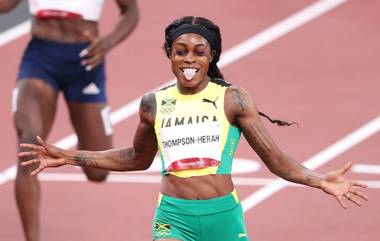 Elaine Thompson-Herah: রিও-র পর টোকিতেও ডবল, ১০০ মিটারের পর দুশোর দৌড়েও সোনা জিতলেন জামাইকার এলেইন থম্পস-হেরা