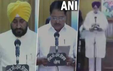 Charanjit Singh Channi Sworn-In As New Punjab CM: পাঞ্জাবের প্রথম দলিত মুখ্যমন্ত্রী, শপথ নিলেন চরণজিৎ সিং চন্নি