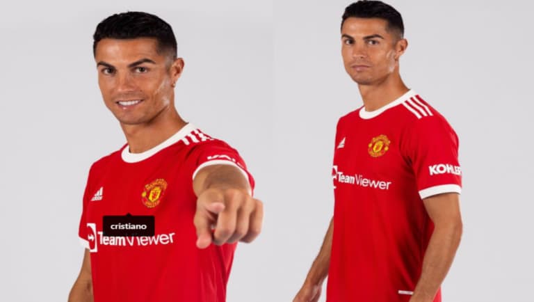 Cristiano Ronaldo in Manchester United Jersey:  ২ বছরের জন্য ক্লাবে সাইন করেছেন, ম্যানচেস্টারের লাল জার্সিতে ক্রিশ্চিয়ানো রোনাল্ডা