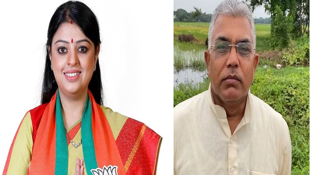 Bhabanipur By-Election: 'ভবানীপুরের মানুষের উপর আস্থা ছিল না মমতার', প্রিয়াঙ্কাকে পাশে নিয়ে আক্রমণ দিলীপের Bhabanipur By-Election: 'ভবানীপুরের মানুষের উপর আস্থা ছিল না মমতার', প্রিয়াঙ্কাকে পাশে নিয়ে আক্রমণ দিলীপের