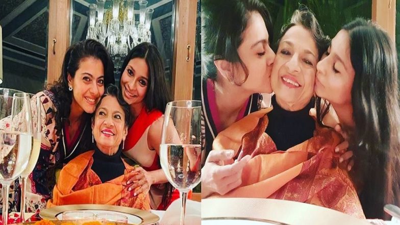 Tanuja's Birthday: তনুজার জন্মদিনে কাজলের চমক, দেখুন