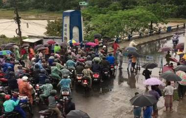 Balason Bridge: বালাসন নদীর জল বাড়তেই শিলিগুড়ির ব্রিজ হেলে পড়েছে, দেখুন ছবি