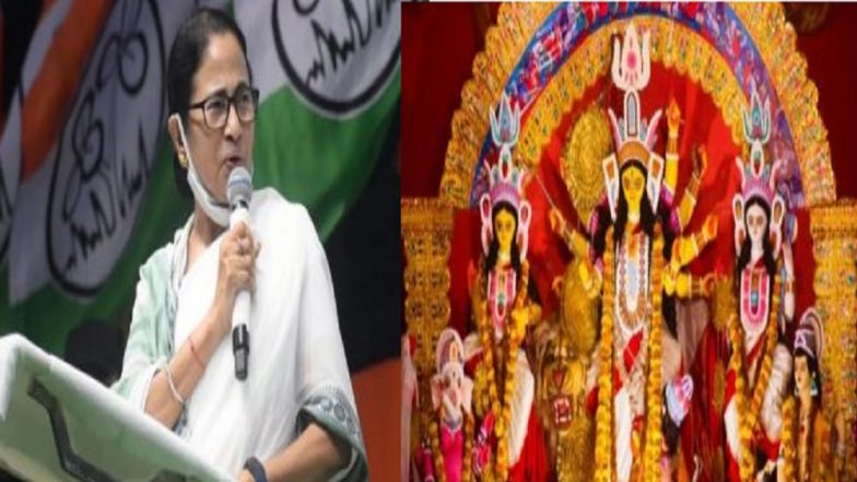 Durga Puja 2021:  ''আকাশবীণার তারে তারে জাগে তোমার আগমনী”, পুজোর শুভেচ্ছা মুখ্যমন্ত্রীর