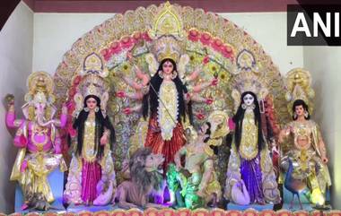 Durga Puja 2021: বীরভূমে দুর্গাপুজোর থিম মমতার 'লক্ষ্মীভাণ্ডার প্রকল্প'