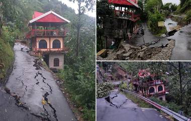 Darjeeling Rain: টানা বৃষ্টিতে বিপর্যস্ত দার্জিলিং, একাধিক জায়গায় ধস নেমে রাস্তা বন্ধ, খাদে গাড়ি পড়ে মৃত ১