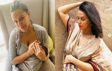 Neha Dhupia: সদ্যোজাতকে স্তন্যপান নেহার, ছবি শেয়ার অভিনেত্রীর