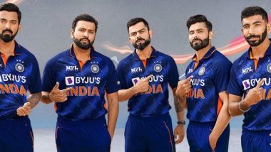 Team India Jersey for T20 World Cup 2021: বিরাটদের টি টোয়েন্টি বিশ্বকাপের জার্সিতে নীল আরও উজ্জ্বল, দারুণ পোশাকে চমক টিম ইন্ডিয়ার