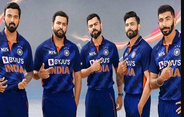 Team India Jersey for T20 World Cup 2021: বিরাটদের টি টোয়েন্টি বিশ্বকাপের জার্সিতে নীল আরও উজ্জ্বল, দারুণ পোশাকে চমক টিম ইন্ডিয়ার