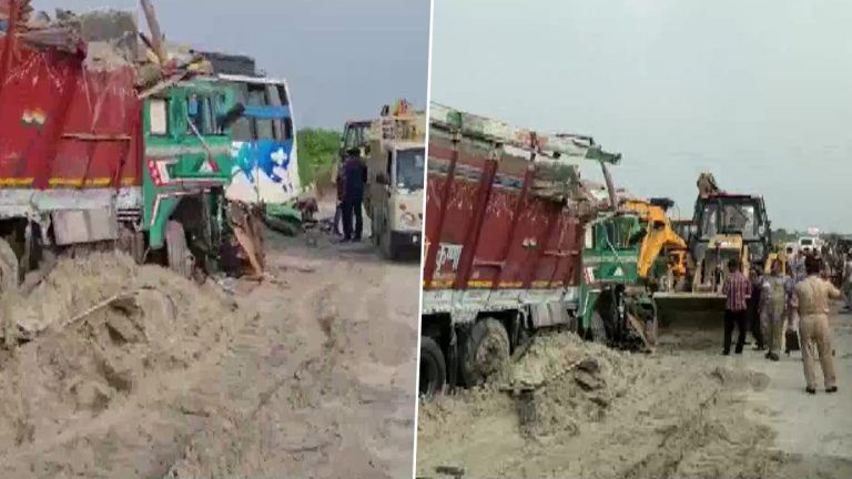 Barabanki Road Accident: উত্তরপ্রদেশে ট্রাক ও বাসের মুখোমুখি সংঘর্ষে মৃত্যু ১৩ জনের