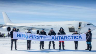 Airbus A340 Plane Makes Landing on Antarctica's Ice Runway: এই প্রথম আন্টার্কটিকার বরফাবৃত রানওয়েতে নামল বিমান, দেখুন ভিডিও