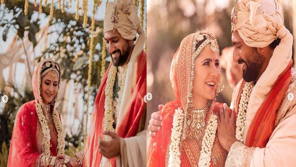 Katrina-Vicky Wedding: জল্পনার অবসান, সাতপাকে বাঁধা পড়লেন ক্যাটরিনা কাইফ, ভিকি কৌশল Katrina-Vicky Wedding: জল্পনার অবসান, সাতপাকে বাঁধা পড়লেন ক্যাটরিনা কাইফ, ভিকি কৌশল