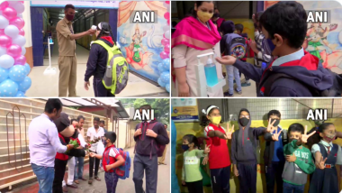 Pune Schools ReopenToday: পুনের প্রথম শ্রেণির পড়ুয়ারা আজ স্কুলে, দেখুন ছবি