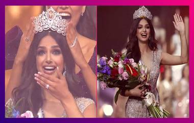 Miss Universe 2021: হারনাজ সান্ধুকে ভালবাসায় ভরালেন প্রিয়াঙ্কা, লারা