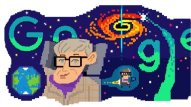 Google Doodle Pays Tribute To Stephen Hawking: ৮০ তম জন্মবার্ষিকীতে বিজ্ঞানী স্টিফেন হকিংকে ডুডলের মাধ্যমে শ্রদ্ধা জানাল গুগুল