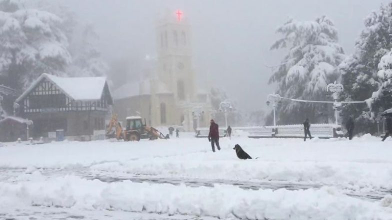 Shimla: নতুন করে তুষারপাত সিমলায়, চলছে বরফ সরানোর কাজ