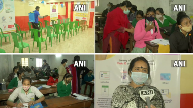 Vaccination Begins For Aged 15-18 years In West Bengal: চেতলা গার্লসের ছাত্রীদের টিকাকরণ প্রক্রিয়া শুরু, দেখুন ছবি