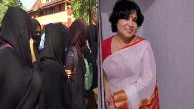 Hijab Row: ধর্ম নিরপেক্ষ সমাজ গড়তে সব ধরণের ধর্মীয় প্রতীক বর্জন করুন, হিজাব বিতর্কে তসলিমা