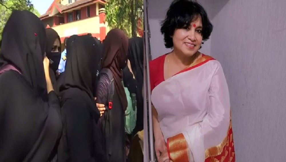 Hijab Row: ধর্ম নিরপেক্ষ সমাজ গড়তে সব ধরণের ধর্মীয় প্রতীক বর্জন করুন, হিজাব বিতর্কে তসলিমা