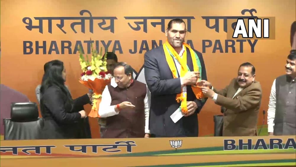 The Great Khali Joins BJP: বিজেপিতে যোগ দিলেন কুস্তিগীর দ্য গ্রেট খালি