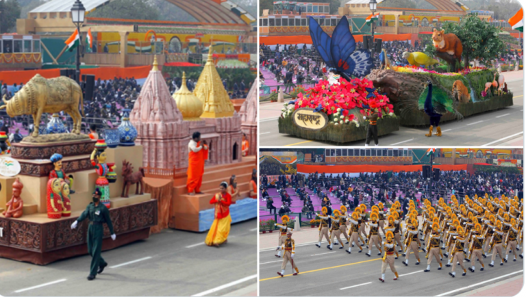 Best State Tableau Of Republic Day Parade 2022: সাধারণতন্ত্র দিবসের কুচকাওয়াজে সেরা ট্যাবলোর শিরোপায় উত্তর প্রদেশ, দেখুন ছবি