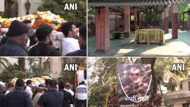 Bappi Lahiri Funeral: অন্তিম যাত্রায় বাপ্পি লাহিড়ি, শ্মশানে পৌঁছাল মরদেহ