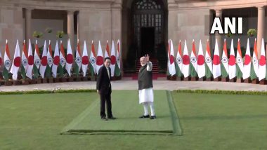 Japanese PM India Visit: ভারত সফরে জাপানের প্রধানমন্ত্রী ফুমিও কিশিদার, হায়দরাবাদ হাউসে মোদীর সঙ্গে সাক্ষাৎ