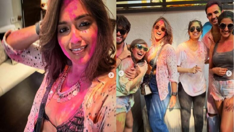 Ileana D’Cruz: রঙের উৎসবে রঙিন ইলিয়ানা, বলি অভিনেত্রীর ছবিতে কুপোকাত অনুরাগীরা