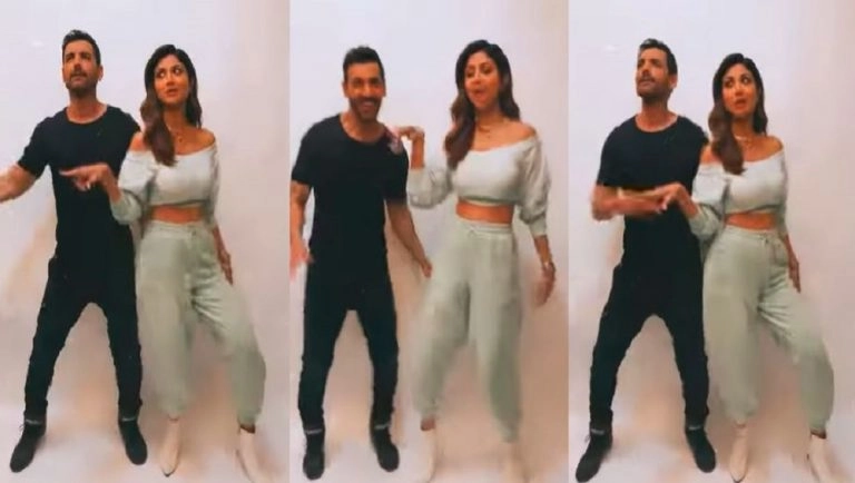 Shilpa Shetty And John Abraham: শিল্পার সঙ্গে নাচলেন জন আব্রাহাম, ভাইরাল ভিডিয়ো