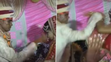 Groom Violently Slaps Bride: মালাবদলের সময় কনেক সপাটে থাপ্পড় মারল বর, ভাইরাল ভিডিও