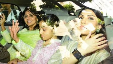 Ranbir Kapoor-Alia Bhatt Wedding: রণবীর-আলিয়ার বিয়ের আগের অনুষ্ঠানে হাজির নীতু কাপুর, রিদ্ধিমা কাপুররা, দেখুন