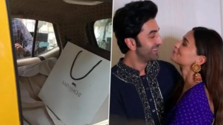 Ranbir Kapoor-Alia Bhatt Wedding: সব্যসাচীর পোশাকে ছাদনাতলায় রণবীর-আলিয়া? পার্সেল গেল বিয়েবাড়িতে (দেখুন ভিডিও)