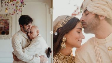 Ranbir Kapoor - Alia Bhatt Wedding: পুত্রস্নেহে রণবীরকে জড়িয়ে ধরলেন আলিয়ার বাবা মহেশ ভাট, দেখুন