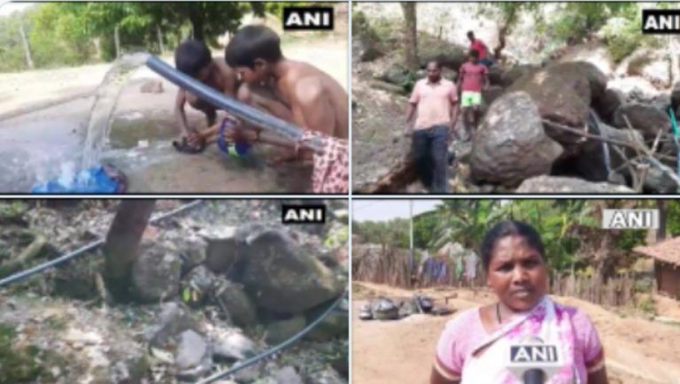 Chhattisgarh:পানীয়জলের ঘাটতি মেটাতে জলপ্রপাত ভরসা, তাই ১ কিলোমিটার দীর্ঘ পাইপ বসালো এই গ্রামের বাসিন্দারা (দেখুন ছবি)