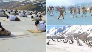 International Day of Yoga 2022: হিমালয়ের ১৫০০০ ফুট উচ্চতায় যোগ্যাভ্যাসে মগ্ন ইন্দো-তিব্বত সীমান্ত পুলিশের বাহিনী (দেখুন ভিডিও)