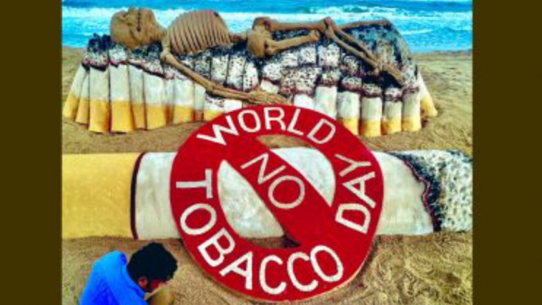 World No Tobacco Day 2022: বিশ্ব তামাকমুক্ত দিবসে সচেতনতা বাড়াতে সুদর্শন পট্টনায়েকের শিল্পকর্ম (দেখুন ছবি)