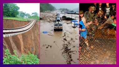 Assam Flood: জলে ভাসছে অসম, উপড়ে পড়ছে ট্রেনের কামরা, বিপর্যস্ত মানুষ