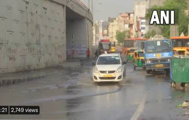 Delhi Rain: বৃষ্টির পর দিল্লির অভিজাত এলাকা জলের তলায়, দেখুন ভিডিয়ো