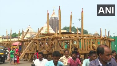Rath Yatra 2022: রথযাত্রা উপলক্ষে পুরীতে সাজসাজ রব, জোর কদমে চলছে রথ নির্মাণের কাজ