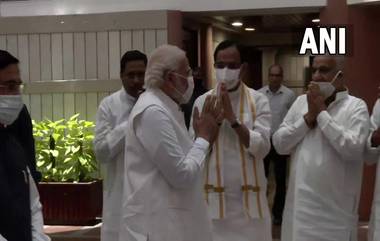 Narendra Modi Arrives At Parliament: দ্রৌপদী মুর্মুর মনোনয়ন জমার সময় উপস্থিত থাকবেন, সংসদে এলেন প্রধানমন্ত্রী নরেন্দ্র মোদী