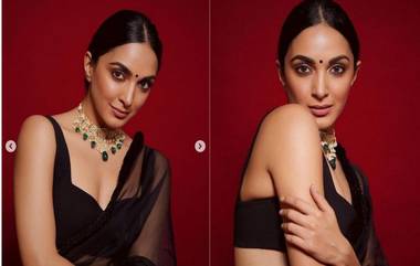 Kiara Advani: যুগযুগ জিও-র প্রমোশনে শাড়ীতেই মন জয় করে নিলেন বলিউড অভিনেত্রী কিয়ারা আডবাণী