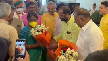 Droupadi Murmu Arrived In Delhi: দিল্লি পৌঁছলেন এনডিএ -র রাষ্ট্রপতি পদপ্রার্থী দ্রৌপদী মুর্মু