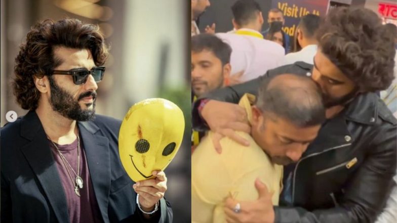 Arjun Kapoor: এক ভিলেন রিটার্নস এর প্রমোশনে এসে মন জয় অর্জুনের, জড়িয়ে ধরলেন পাপারাৎজিকে