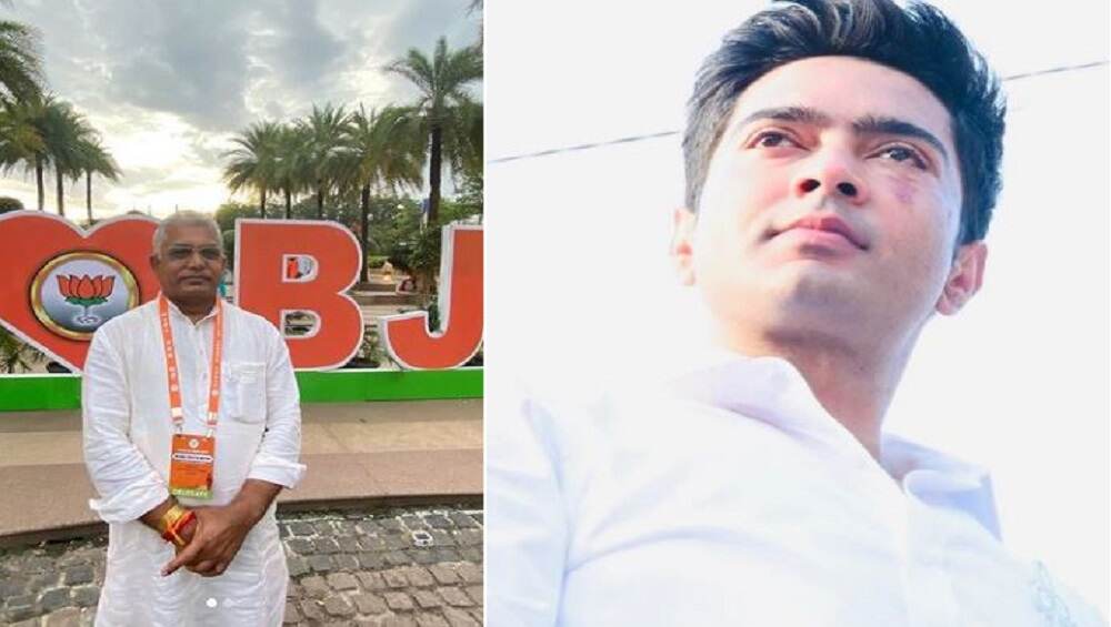 Abhishek Banerjee: মুখ্যমন্ত্রীর বিরুদ্ধে অসম্মানজনক মন্তব্য? দিলীপ ঘোষের বিরুদ্ধে কড়া নিন্দা অভিষেকের Abhishek Banerjee: মুখ্যমন্ত্রীর বিরুদ্ধে অসম্মানজনক মন্তব্য? দিলীপ ঘোষের বিরুদ্ধে কড়া নিন্দা অভিষেকের