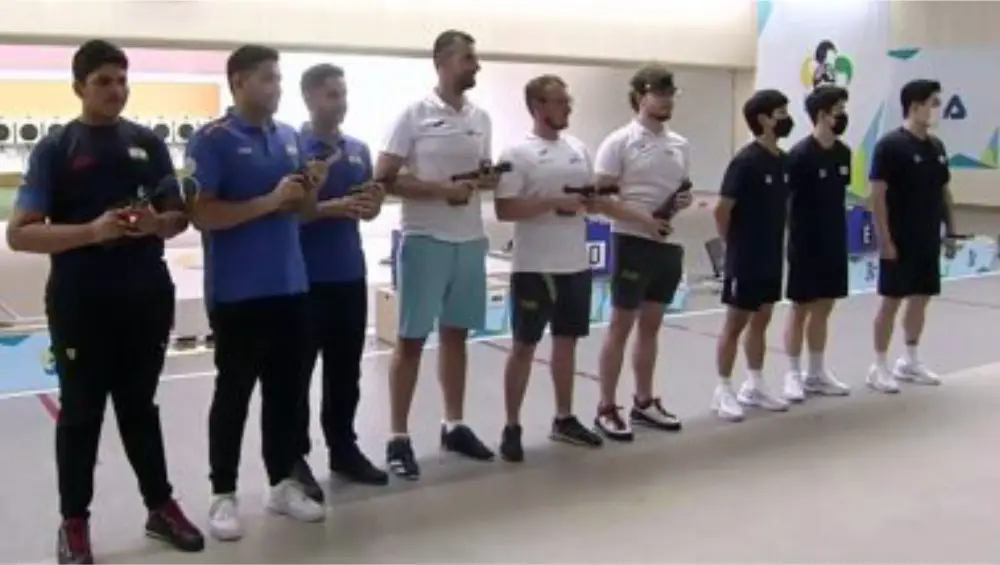 India Win Silver At ISSF Shooting World Cup 2022: আইএসএসএফ শুটিং বিশ্বকাপে ফাইনালে হেরে ভারতের রুপো জয়