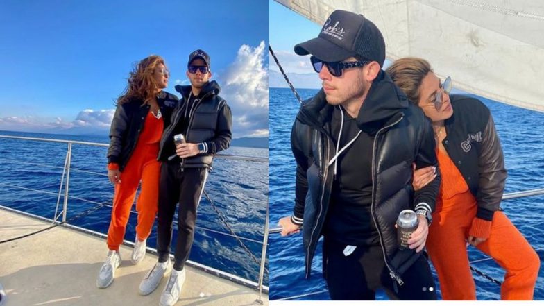 Priyanka Chopra–Nick Jonas: নিকের কাঁধে মাথা রেখে প্রিয়াঙ্কা, আমেরিকার তাহোই লেকে নৌকাবিহারের অবসরে সুন্দর মুহুর্ত শেয়ার করলেন নিক
