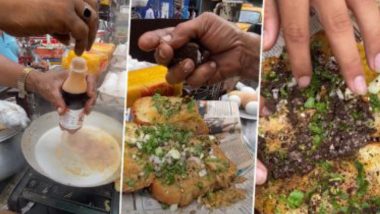 Viral Food: জিরা সোডার জলে ওরিও বিস্কুট, তাতে মিশল ডিম;  দেখুন কলকাতার স্ট্রিটফুড