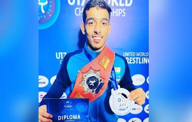 Suraj Vashishth Wins Gold: গ্রেকো-রোমান অনূর্ধ্ব-১৭ বিশ্ব চ্যাম্পিয়নশিপে প্রথম সোনা জিতলেন কুস্তিগীর সূরজ বশিষ্ঠ