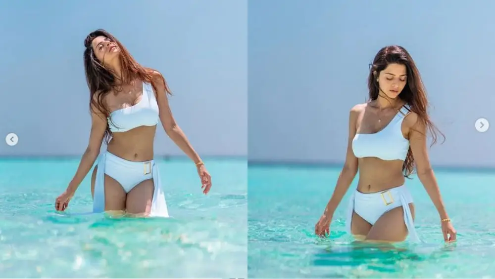 Vedhika Kumar: নীল সাগরের জলে বিকিনিতে দক্ষিনী অভিনেত্রী বেদিকা, উষ্ণতায় ভরা ছবি ভাইরাল সোশ্যাল মিডিয়ায়