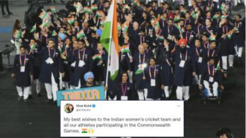 CWG 2022: কমনওয়েলথ গেমসে অংশগ্রহণকারী ভারতীয় ক্রীড়াবিদদের শুভেচ্ছা জানালেন বিরাট কোহলি