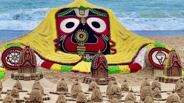 Puri Rath Yatra 2022 Sand Art: রথযাত্রা উপলক্ষে পুরীর সমুদ্র তটে ১২৫টি বালির রথ, সৌজন্যে শিল্পী সুদর্শন পট্টনায়েক